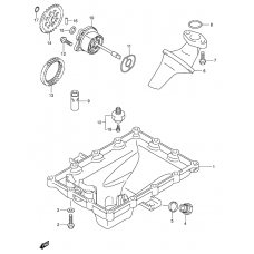 Oil pan - oil pump