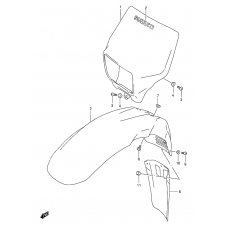 Headlamp housing              

                  Model k1