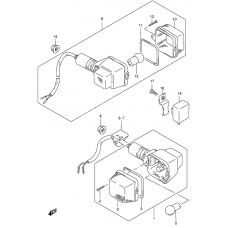 Turnsignal front & rear lamp              

                  P9