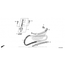 Цепь ГРМ & Натяжитель & Успокоитель