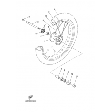 Переднее колесо