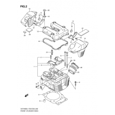 Front cylinder head