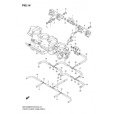 Throttle body hose/joint