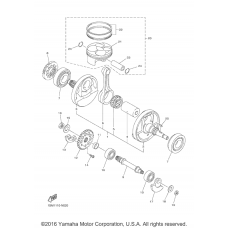 Коленчатый вал & Поршень
