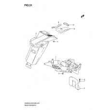 Rear fender              

                  Model k3