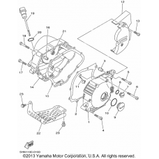 Crankcase cover              

                  1