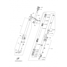 Вилка передней оси