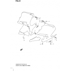 Under cowling installation parts              

                  With cowling