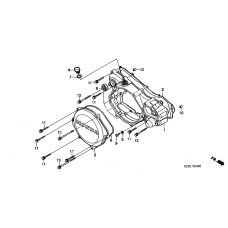 Right crankcase cover