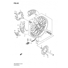 Rear wheel complete assy              

                  Rm-z450k8/k9/l0