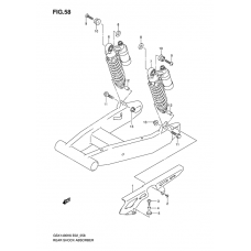 Rear shock absorber