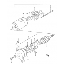 Starting motor              

                  Gs125esx/esy, gs125x, gs125sx/sy, gs125sux/suy