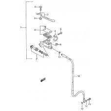 Front master cylinder