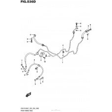 Front Brake Hose (Gsx-R1000Al7 E03)