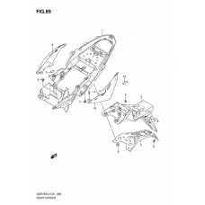 Rear fender              

                  Gsr750uel2 e21