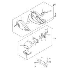 Rear comb lamp