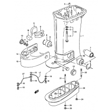 Drive shaft housing