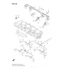 Throttle Body Hose/joint (Gsx-R600L2 E33)