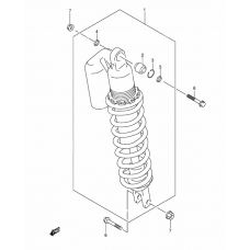 Rear shock absorber              

                  E24