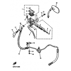 Front master cylinder