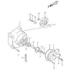 Water pump              

                  Model ay50w/wr