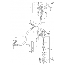 Rear master cylinder              

                  Model k4/k5/k6