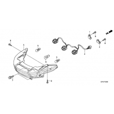 Rear combination light