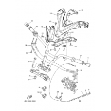 Steering handle & cable