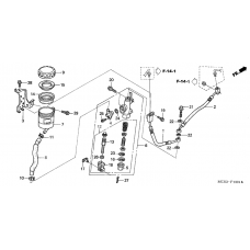 Rr. brake master cylinder              

                  ST1300A