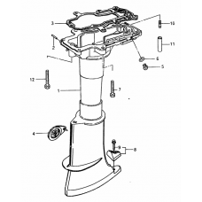 Drive shaft housing