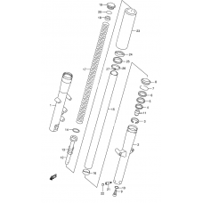 Front damper              

                  Model w/x