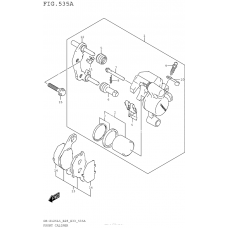 Передний тормозной суппорт (Dr-Z125Ll5 E28)