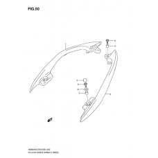 Pillion rider handle              

                  Side)(model k3