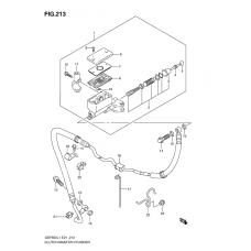 Clutch master cylinder              

                  Gsf650l1 e21