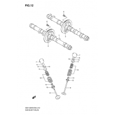 Cam shaft/valve