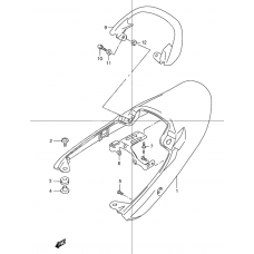 Seat tail cover