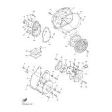 Crankcase cover ass`y (v