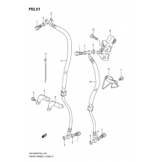 Front brake hose