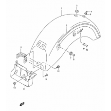 Rear fender              

                  Model y/k1