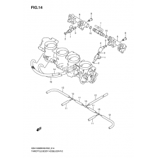 Throttle body hose/joint