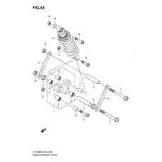 Rear cushion lever