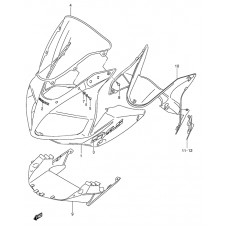 Cowling body              

                  Sv650sk4/suk4
