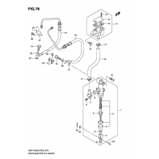 Rear master cylinder              

                  Gsf1250al0