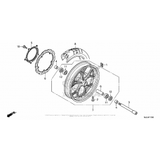 Передние колесо