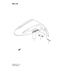 Front fender              

                  Gsf650sual2 e21