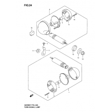 Turnsignal front & rear lamp