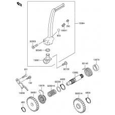 Kickstarter mechanism