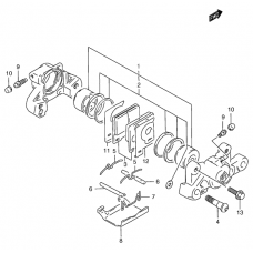 Rear caliper              

                  Gsf1200t/v/w/x/y/st/sv/sw/sx/sy