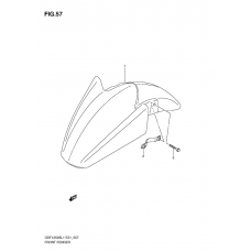 Front fender              

                  Gsf1250sl1 e21