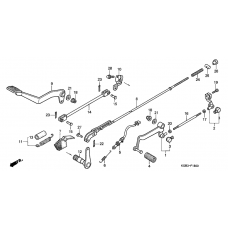 Brake pedal assy